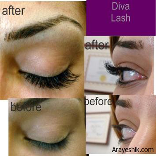 کاشت واکستنشن وآموزش مژه