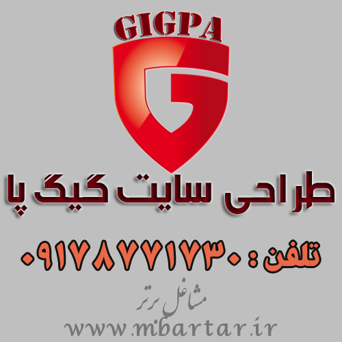 طراحی سایت گیگ پا