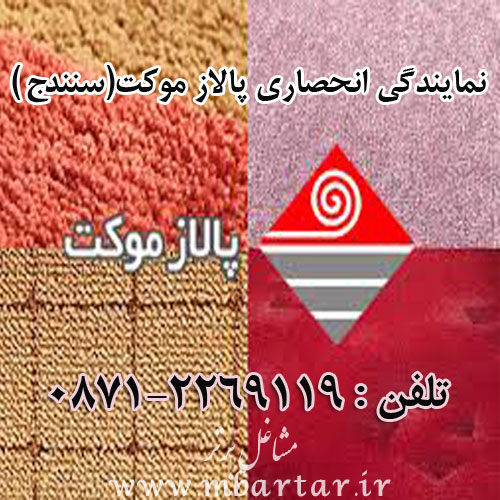 نمایندگی انحصاری پالاز موکت(سنندج)
