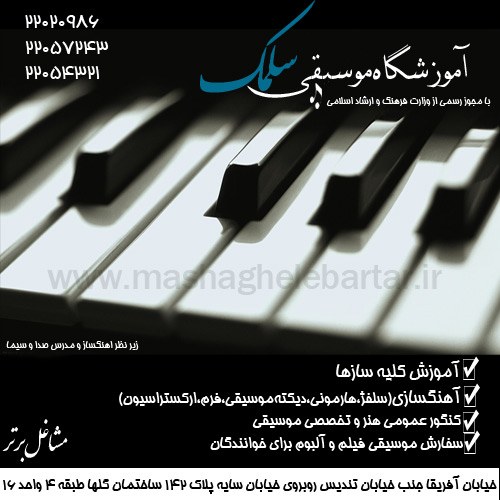 آموزشگاه موسیقی سلمک