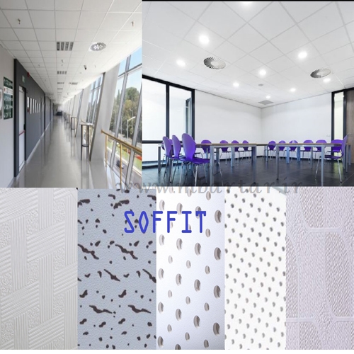 فروش تایل های گچی روکش PVC سافیت